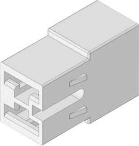 Vogt Verbindungstechnik 3938h2pa Tuleja izolacyjna biały 0.50 mm² 1 mm² 1 szt.