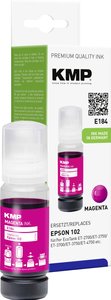 Tusz uzupełniający KMP do Epson EcoTank ET-3700102 (T03R3), magenta Zestaw do napełnienia KMP E184 1642,0006, 1 szt.