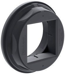 Przepust kablowy CONTA-CLIP KDS-R 40-63 BK 28774.4, (D x S x W) 80 x 80 x 21.5 mm, poliamid 6.6, 5 szt.