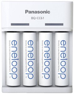 Ładowarka do akumulatorów Panasonic BQ-CC61 + eneloop AA NiMH