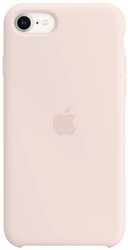 Apple iPhone SE Silicone Case - Chalk Pink Futerał backcase Apple iPhone SE (3. Generation) limonkowy różowy