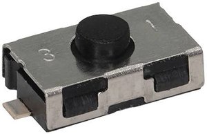 Przycisk C & K Switches KSR221GLFS, 50 mA, 1 szt.