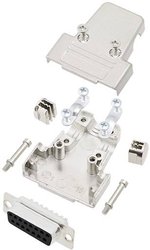 Zestaw listew żeńskich D-Sub TRU COMPONENTS TCTRIM15DMSK 7709288, rzędy: 2, styki: 15, 180 °, 1 szt.