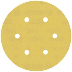 Papier ścierny EXPERT C470 z 6 otworami do szlifierek mimośrodowych, 150 mm, G 400, 5 części. Papier ścierny ekscentryczny Bosch Accessories EXPERT C470 2608900821  5 szt.