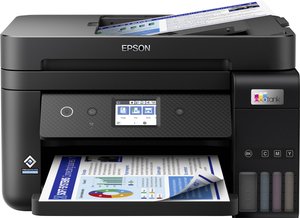 Epson EcoTank ET-4850 Drukarka wielofunkcyjna A4 drukowanie, skanowanie, kopiowanie, fax ADF, Duplex, LAN, USB, WLAN, system zbiorników z tuszem,czarny