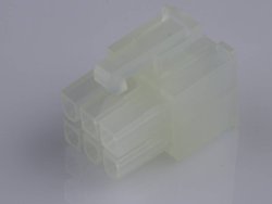 Obudowa złącza pin żeńskiego na kabel Molex MOL Power & Signal Sol. 39012060, piny: 6, 13 A, 1 szt.