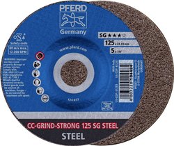 Tarcza szlifierska PFERD CC-GRIND-STRONG 125 SG STEEL 64181125 10 szt.