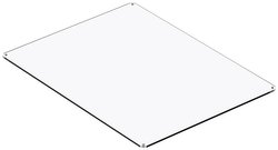 Płyta montażowa Spelsberg GEOS-S EPR-t 4050/5040 (D x S x W) 431 x 331 x 4 mm poliwęglan 1 szt.