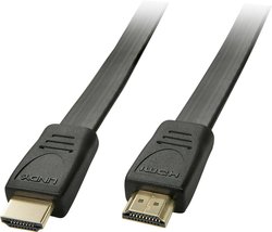Kabel HDMI LINDY LINDY HDMI HighSpeed Flachkabel 2m 36997, 2.00 m