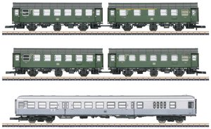 Wagon osobowy Märklin 87074 Z Zestaw 5 pociągów przeciwsobnych DB, MHI