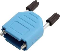 Obudowa złącza D-SUB encitech DPPK09-B-K 6353-0104-01, tworzywo sztuczne, 180 °, 1 szt.