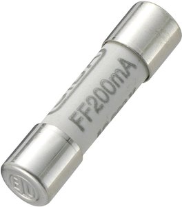 Bezpiecznik TRU COMPONENTS 6FF-0200-H3 433005, 600 V, 200 mA, 6 mm x 32 mm , 1 szt.