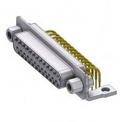 Złącze żeńskie D-Sub Deltron Connectors DTS25SYC/2M46UNB5, rzędy: 2, styki: 25, 90 °, 1 szt.