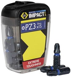 Bit krzyżakowy C.K Blue Steel T4560 PZ3D15 10 szt. krzyżakowy Pozidriv