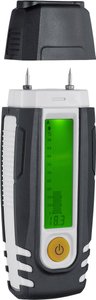 Uniwersalny przyrząd do pomiaru wilgotności drewna i do określania wilgotności materiałów budowlanych Wilgotnościomierz do materiałów Laserliner DampFinder Compact inwazyjny