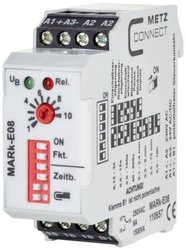 Przekaźnik czasowy Metz Connect MARk-E08 110657, 250 V/AC, 6 A, 1 szt.