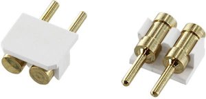 TRU COMPONENTS LEDV04ST2WS  Łącznik      24 V miedź-beryl  taśma cięta 1 szt.