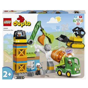 LEGO® DUPLO® 10990 Plac budowy z pojazdami budowlanymi