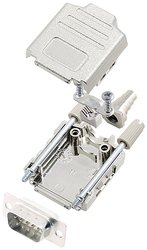 Zestaw listew męskich D-Sub encitech DPPK09-M-DMP-W-K 6355-8004-21, rzędy: 2, styki: 9, 180 °, 1 szt.