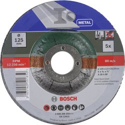 Tarcza tnąca wygięta Bosch Accessories A 30 S BF 2609256333 125 mm 5 szt.