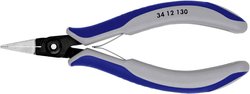 Szczypce płaskie Knipex 34 12 130, 135 mm, dla elektroników i mechaników