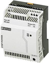 Zasilacz na szynę DIN Phoenix Contact STEP-PS/1AC/12DC/5, 12 V/DC, 5 A, 60 W