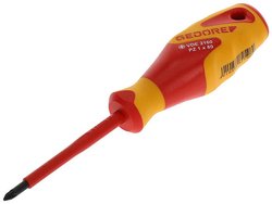Wkrętak krzyżowy PZ 1 Gedore VDE 2160 PZ 1 1612182 DIN ISO 8764