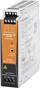 Zasilacz na szynę DIN Weidmüller PRO MAX 72W 24V 3A 1478100000  24 V/DC 3 A 72 W