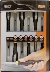 Zestaw wkrętaków, Ergo, 6 szt., płaskie+Ph+Pz Zestaw wkrętaków Bahco Ergo BE-9886