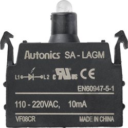 TRU COMPONENTS SA-LAGM Element LED zielony 110 V, 240 V 1 szt.