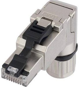 Złącze męskie RJ45 LAPP ED-IE-90-6A-B-20-FC 21700637, RJ45 Cat6, CAT 6a, piny:8, 1 szt.
