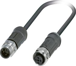 Kabel czujników/elementów wykonawczych Phoenix Contact SAC-4P-M12MS/5,0-28X/M12FS OD 1454118 Ilość styków: 4 1 szt.