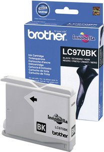 Tusz Brother LC-970BK, oryginalny, czarny