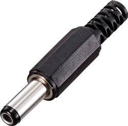 Złącze męskie niskonapięciowe TRU COMPONENTS  złącze męskie proste 5.5 mm 2.5 mm 1 szt.