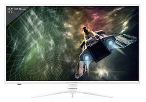 LC Power LC-M39-QHD-165-C Monitor  EEK G (A - G) 97.8 cm (38.5 cal) 2560 x 1440 px 16:9 4 ms audio, stereo (jack 3,5 mm), DisplayPort, HDMI LCD (VA)