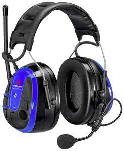 Zestaw słuchawkowy 3M PELTOR WS ALERT XPI 30 dB Opaska Bluetooth® MultiPoint z wbudowanym radiem FM MRX21A3WS6 Słuchawki ochronne z mikrofonem 3M Peltor WS ALERT XPI MRX21A3WS6 30 dB  1 szt.
