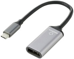 Przejściówka USB-C®, DisplayPort Renkforce RF-5397866, podwójne ekranowanie, 0.15 m