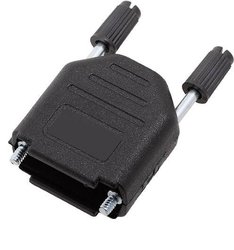 Obudowa złącza D-SUB encitech DPPK09-BK 6261-0101-01, tworzywo sztuczne, 180 °, 100 szt.