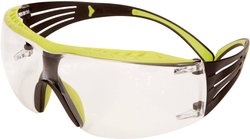 3M SecureFit SF401XRAS-GRN Okulary ochronne z zabezpieczeniem przeciw zaparowaniu zielony, czarny