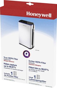 1 filtr wymienny True HEPA (wymiana po ok. 12 miesiącach)Dla HPA710WE Filtr HEPA Honeywell HRF-Q710E HRF-Q710E