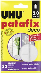 Podkładki samoprzylepne Patafix homedeco  UHU  47910 32 szt.