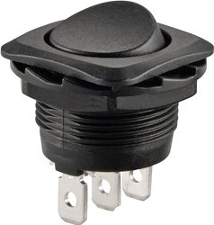 Przełącznik TRU COMPONENTS 1587558, 250 V/AC, 10 A, 1 x wł/wł, zatrzask, 1 szt.