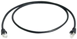 Kabel LAN Telegärtner L00006A0053, 15 m, RJ45, CAT 6a, S/FTP, 15.00 m, czarny