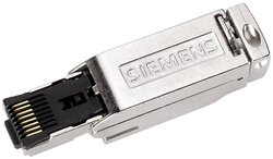 Wtyczka IE FC RJ45 180 4x2, złącze RJ45 z technologią łączenia FC, 1 szt. Złącze męskie RJ45 Siemens 6GK1901-1BB11-2AA0 6GK19011BB112AA0, 1 szt.