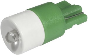 Lampka sygnalizacyjna LED CML 1511B25UG3 1511B25UG3, 2100 mcd, 12 V/DC, 12 V/AC