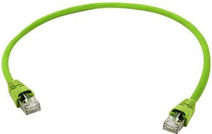 kabel LAN Telegärtner L00001A0139, 1 szt., RJ45, CAT 6a, S/FTP, 2.00 m, zielony