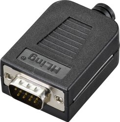 Złącze D-Sub TRU COMPONENTS TC-9744128, rzędy: 2, styki: 9, 1 szt.