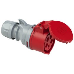Gniazdo PCE 225-6tt, 400 V, 32 A, IP44