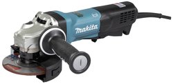 Szlifierka kątowa Makita GA5093X01 125 mm, 1900 W, z hamulcem, włącznikiem łopatkowym i elektroniką Akumulatorowa szlifierka kątowa Makita GA5093X01 1900 W