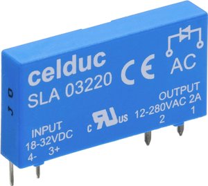 Przekaźnik SSR celduc® relais TC-GSR-1-25DD 4 A 32 V/AC, 32 V/DC 1 szt.